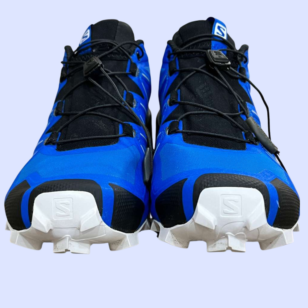 Salomon Speedcross 5 Trail Hiking Running Royal Blue 416095 Men's Size 8 Good! - Picture 4 of 10